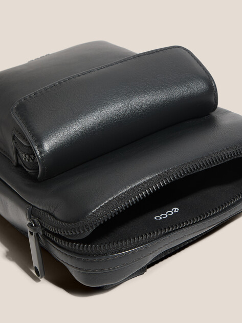 Сумка через плечо ECCO, Артикул 9108218, черный | 4606092. Ракурс 4 Сумка через плечо ECCO, Артикул 9108218, черный | 4606092. Ракурс 4