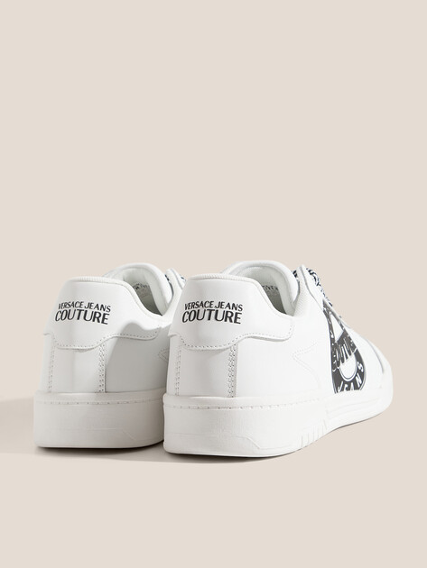 Мужские кеды VERSACE JEANS COUTURE BROOKLYN, Артикул 79YA3SD1, белый | 4606496. Ракурс 5