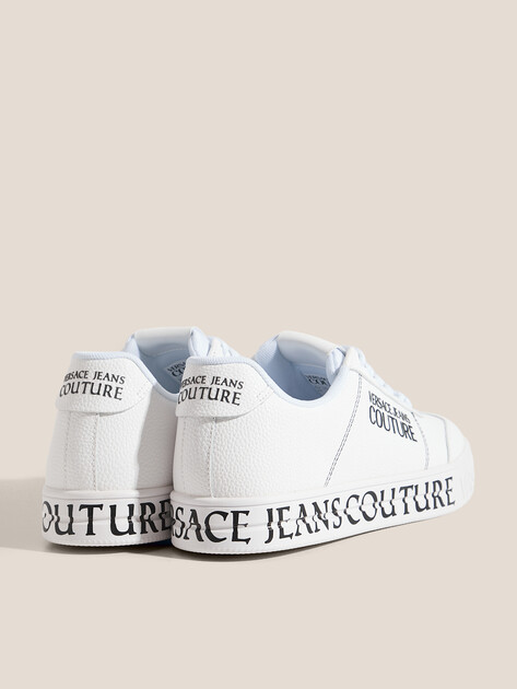 Мужские кеды VERSACE JEANS COUTURE COURT 88, Артикул 79YA3SK6, белый | 4606583. Ракурс 5