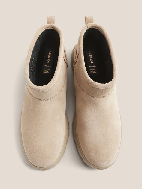 Женские угги GEOX D SPHERICA 4X4 B ABX, Артикул D5626B, пыльно-бежевый | 4608531. Ракурс 4