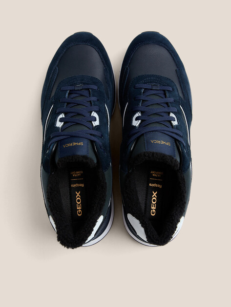 Мужские кроссовки GEOX U SPHERICA ACTIF X1, Артикул U56HGB, темно-синий | 4608576. Ракурс 4