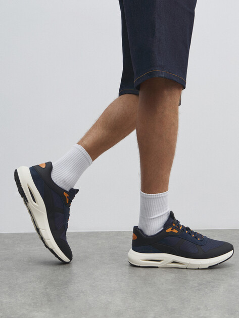 Мужские кроссовки GEOX U SPHERICA ECUB-5, Артикул U56MLA, темно-синий | 4608614. Ракурс 6