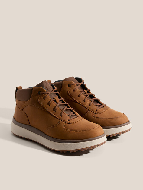 Мужские высокие кроссовки GEOX U GRANITO + GRIP, Артикул U56MSB, светло-коричневый | 4608698. Ракурс 2