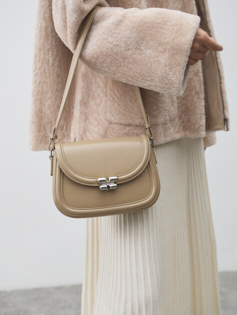 Женская сумка  TENDANCE, Артикул MR82403, бежевый | 4609223. Ракурс 5