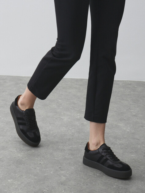 Женские кеды MAISON DAVID, Артикул TM3375D-1, черный | 4611323. Ракурс 6