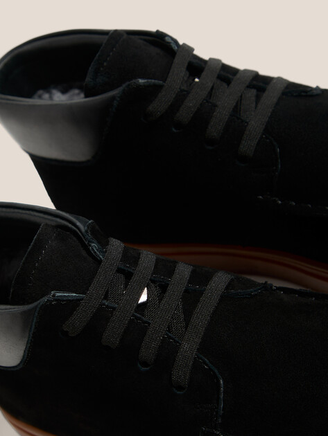 Женские ботинки MAISON DAVID, Артикул TMH3319D-2, черный | 4611380. Ракурс 3