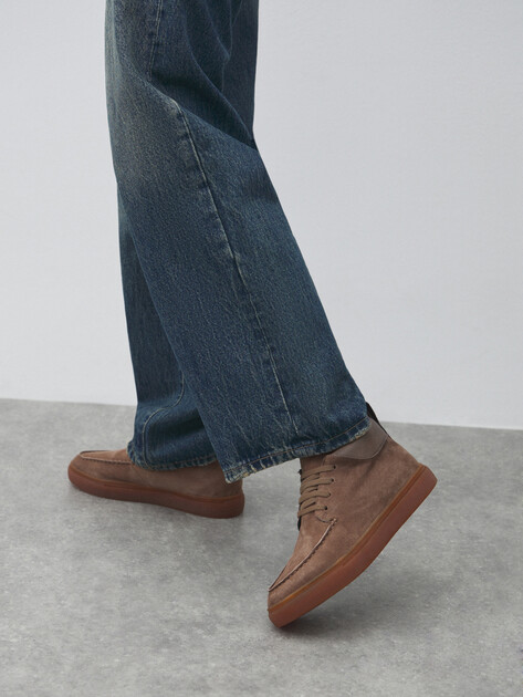 Женские Ботинки Maison david TMH3319D-2 коричневый