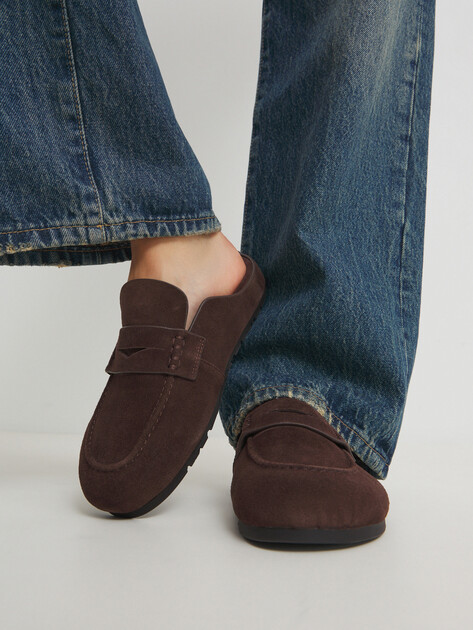 Женские шлепанцы TENDANCE, Артикул TM3299F-7, темно-коричневый | 4612042. Ракурс 2