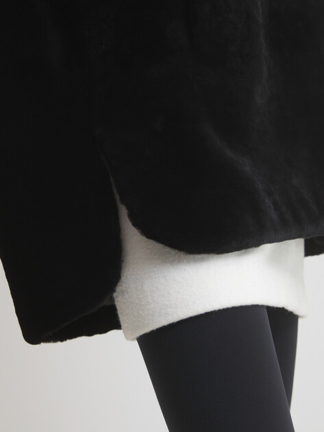 Женская шуба MAISON DAVID MARINA_STR, Артикул MARINA_STR, черный | 4612186. Ракурс 3