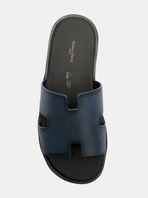 Женские шлепанцы MAISON DAVID, Артикул TM3562F-1R, серо-синий | 4612420. Ракурс 5 Женские шлепанцы MAISON DAVID, Артикул TM3562F-1R, серо-синий | 4612420. Ракурс 5