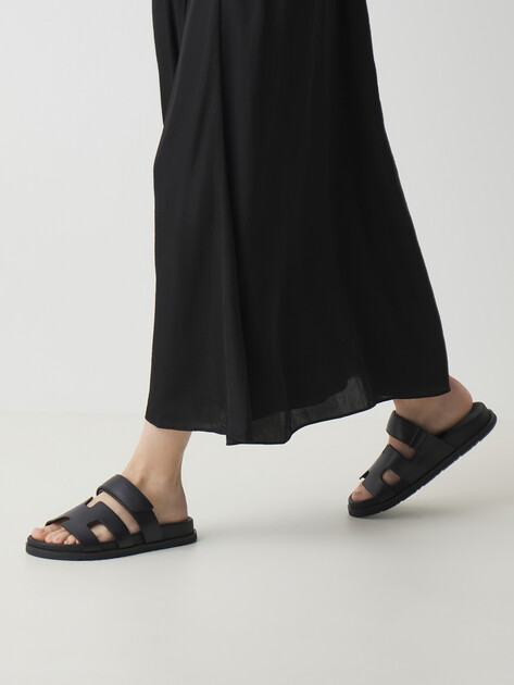 Женские шлепанцы MAISON DAVID, Артикул TM3355F-1, антрацитовый | 4612654. Ракурс 2 Женские шлепанцы MAISON DAVID, Артикул TM3355F-1, антрацитовый | 4612654. Ракурс 2