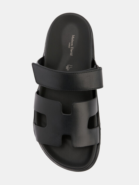 Женские шлепанцы MAISON DAVID, Артикул TM3355F-1, антрацитовый | 4612654. Ракурс 5 Женские шлепанцы MAISON DAVID, Артикул TM3355F-1, антрацитовый | 4612654. Ракурс 5