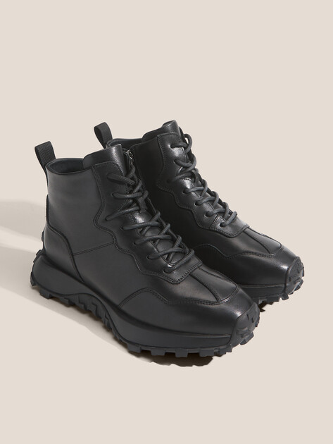 Женские высокие кроссовки TENDANCE, Артикул MJ-5619-1, черный | 4612913. Ракурс 2