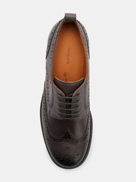 Женские броги TENDANCE, Артикул TM3357D-2, коричневато-серый | 4613325. Ракурс 4