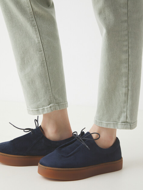 Женские полуботинки MAISON DAVID, Артикул TM3069F-30, темно-синий | 4614271. Ракурс 2