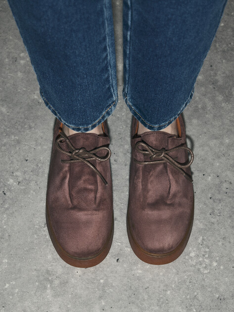 Женские полуботинки MAISON DAVID, Артикул TM3069F-30, каштановый | 4614295. Ракурс 6