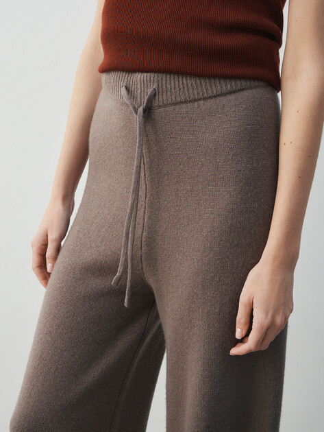 Женские широкие брюки MAISON DAVID, Артикул FL8775, коричневато-серый | 4615362. Ракурс 3 Женские широкие брюки MAISON DAVID, Артикул FL8775, коричневато-серый | 4615362. Ракурс 3