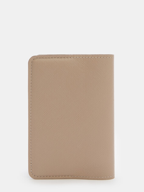 Обложка для паспорта MAISON DAVID, Артикул DAFNA, серо-бежевый | 4621356. Ракурс 2