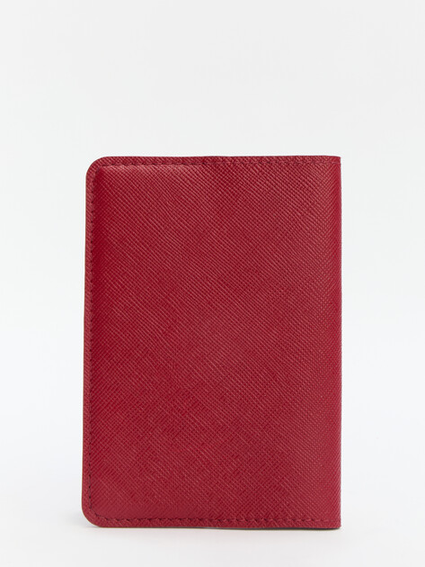 Обложка для паспорта MAISON DAVID, Артикул DAFNA, темно-красный | 4621369. Ракурс 2