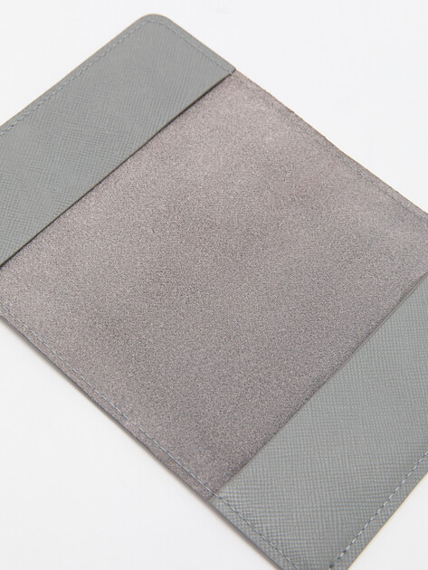 Обложка для паспорта MAISON DAVID, Артикул DAFNA, серый | 4621379. Ракурс 4