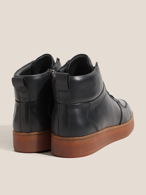 Мужские высокие кеды MAISON DAVID, Артикул TMH3151F-8, черный | 4621807. Ракурс 5