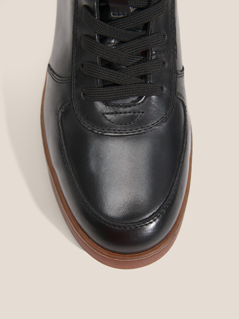 Мужские высокие кеды MAISON DAVID, Артикул TMH3151F-8, антрацитовый | 4621863. Ракурс 3