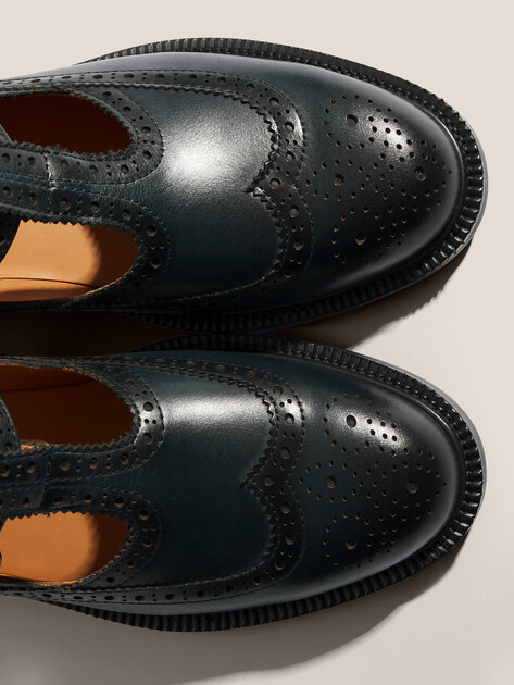 Женские туфли мэри-джейн TENDANCE, Артикул TM3388-2, темно-синий | 4622196. Ракурс 5