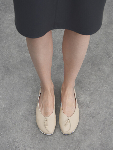 Балетки VICINI ERIN 05, Артикул C560001, молочно-бежевый | 4622718. Ракурс 6 Балетки VICINI ERIN 05, Артикул C560001, молочно-бежевый | 4622718. Ракурс 6