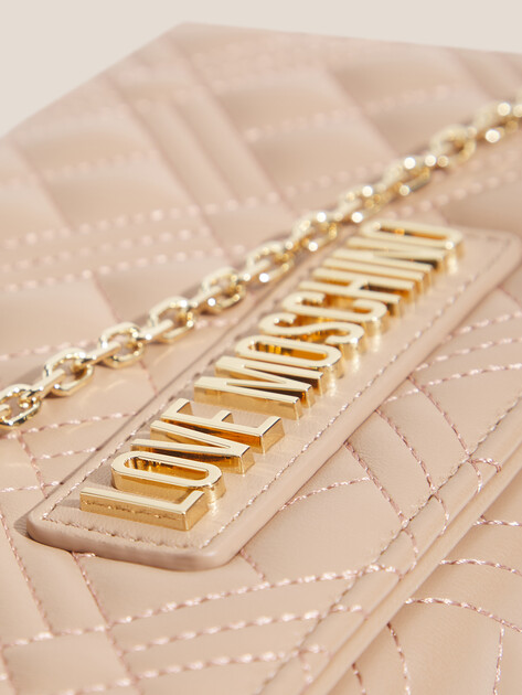 Клатч LOVE MOSCHINO SMART DAILY BAG, Артикул JC4079PP, бежевый | 4623786. Ракурс 2