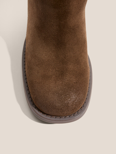 Женские сапоги TENDANCE, Артикул CLF752K-09, зеленовато-коричневый | 4623967. Ракурс 3