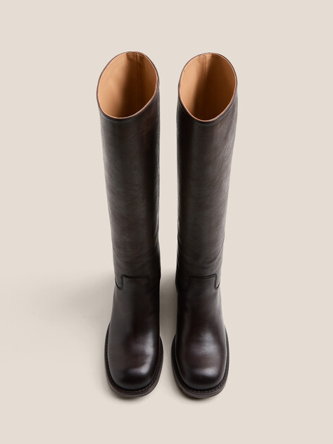 Женские сапоги TENDANCE, Артикул CLF752K-09, темно-коричневый | 4623992. Ракурс 4