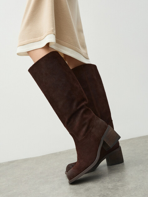 Женские сапоги TENDANCE, Артикул CLF752K-09, темно-коричневый | 4624046. Ракурс 6 Женские сапоги TENDANCE, Артикул CLF752K-09, темно-коричневый | 4624046. Ракурс 6