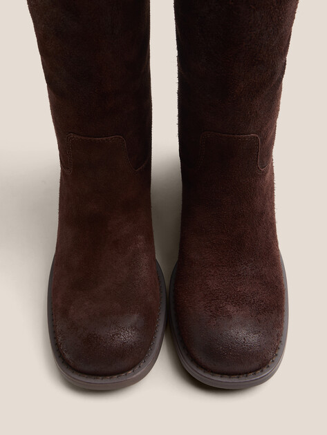 Женские сапоги TENDANCE, Артикул CLF752K-09, темно-коричневый | 4624046. Ракурс 4