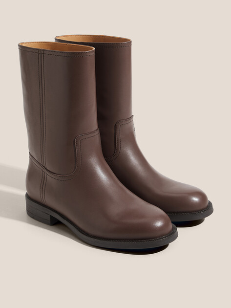 Женские полусапоги TENDANCE, Артикул CLF910K-07, темно-коричневый | 4624300. Ракурс 2