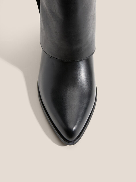 Высокие казаки TENDANCE, Артикул CLF949K-07, черный | 4624608. Ракурс 3