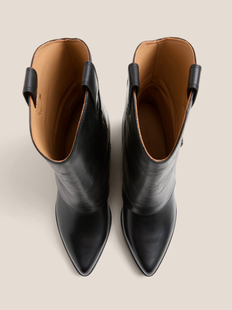 Высокие казаки TENDANCE, Артикул CLF949K-07, черный | 4624608. Ракурс 4