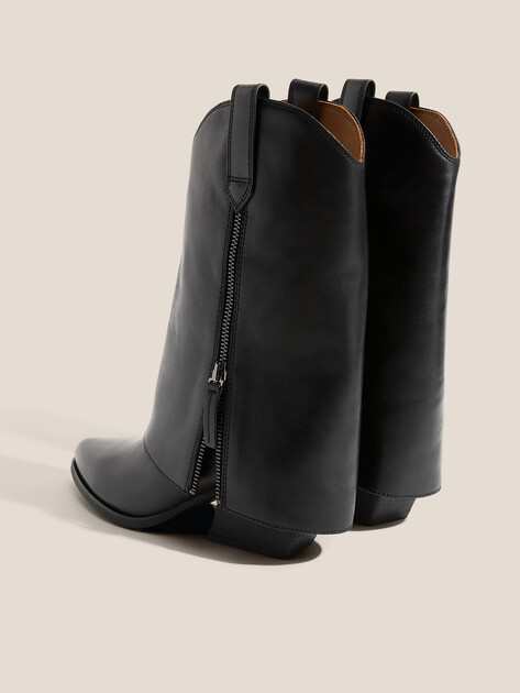 Высокие казаки TENDANCE, Артикул CLF949K-07, черный | 4624608. Ракурс 5