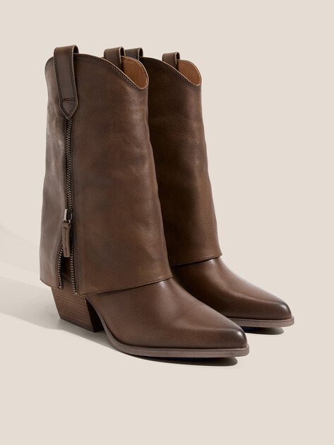 Высокие казаки TENDANCE, Артикул CLF949K-07, хаки | 4624624. Ракурс 2