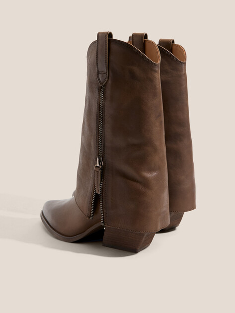 Высокие казаки TENDANCE, Артикул CLF949K-07, хаки | 4624624. Ракурс 5