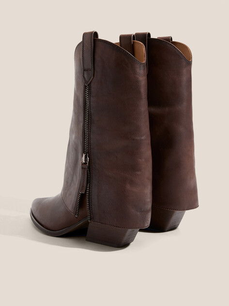 Высокие казаки TENDANCE, Артикул CLF949K-07, коричневый | 4624632. Ракурс 5