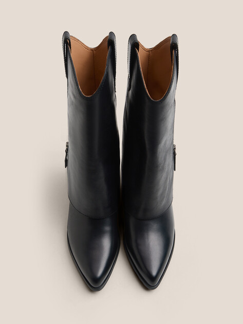 Высокие казаки TENDANCE, Артикул CLF949K-07, черный | 4624648. Ракурс 4