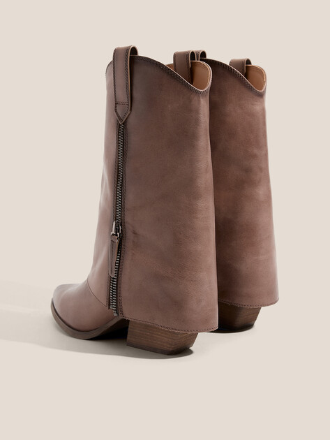 Высокие казаки TENDANCE, Артикул CLF949K-07, серо-коричневый | 4624680. Ракурс 5