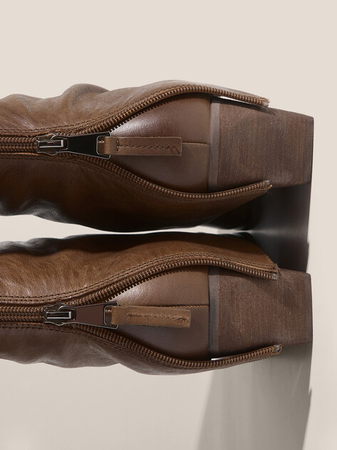 Казаки TENDANCE, Артикул CLF949K-05, зелено-коричневый | 4624745. Ракурс 3 Казаки TENDANCE, Артикул CLF949K-05, зелено-коричневый | 4624745. Ракурс 3