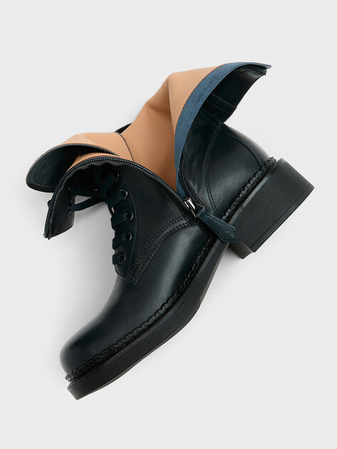 Женские ботинки TENDANCE, Артикул CLF965B-06, темно-синий | 4624802. Ракурс 4
