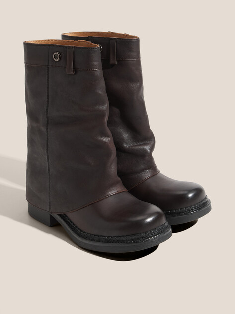 Женские полусапоги TENDANCE, Артикул CLF965K-03, темно-коричневый | 4624940. Ракурс 2