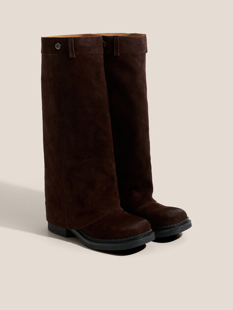 Женские сапоги TENDANCE, Артикул CLF965K-04, темно-коричневый | 4624981. Ракурс 2