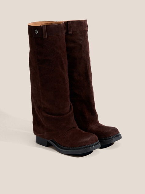 Женские сапоги TENDANCE, Артикул CLF965K-04, бордово-коричневый | 4624997. Ракурс 2