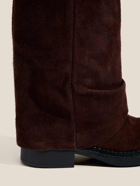 Женские сапоги TENDANCE, Артикул CLF965K-04, бордово-коричневый | 4624997. Ракурс 3