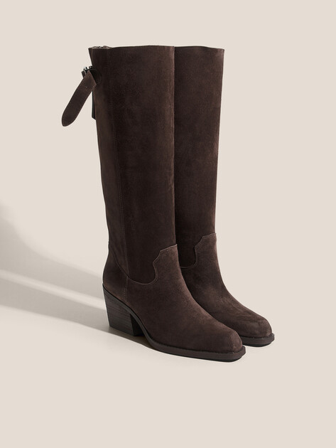 Высокие казаки TENDANCE, Артикул CLF973K-01, темно-коричневый | 4625256. Ракурс 2