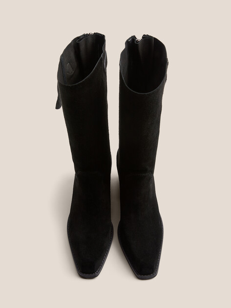 Высокие казаки TENDANCE, Артикул CLF973K-04, черный | 4625361. Ракурс 4